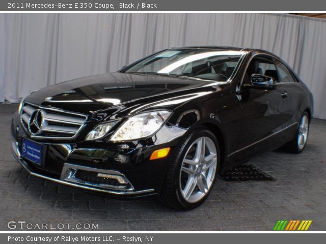 2011 Mercedes e350 coupe black #6
