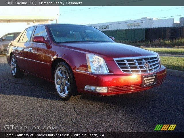 2006 Cadillac DTS  in Crimson Pearl