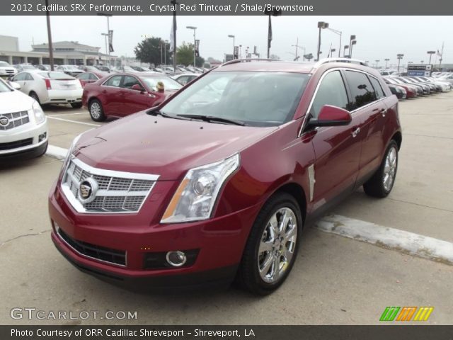 2012 Cadillac SRX Performance in Crystal Red Tintcoat
