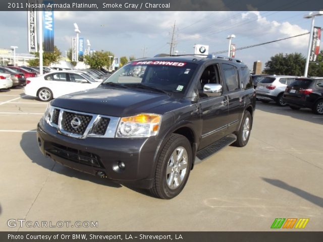 2011 Nissan Armada Platinum in Smoke Gray