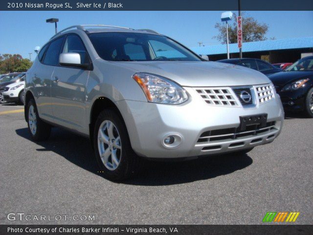 2010 Nissan Rogue SL in Silver Ice