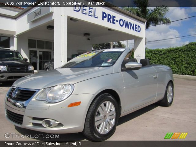 2009 Volkswagen Eos Komfort in Opal Silver