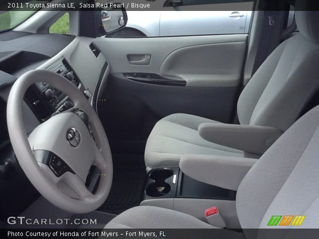 2011 Toyota Sienna LE in Salsa Red Pearl