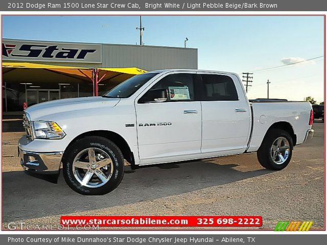 2012 Dodge Ram 1500 Lone Star Crew Cab in Bright White