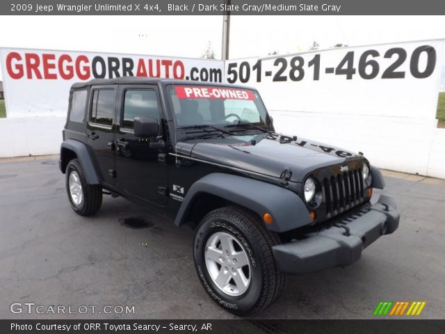 2009 Jeep Wrangler Unlimited X 4x4 in Black