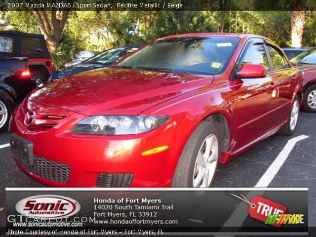 2007 Mazda MAZDA6 i Sport Sedan in Redfire Metallic