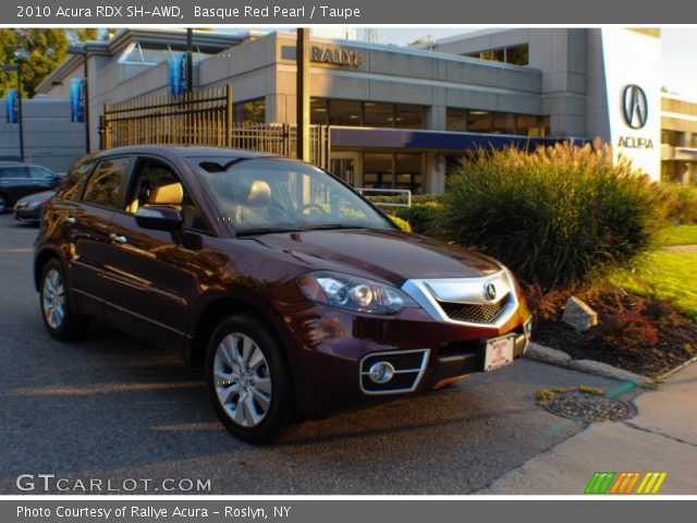 2010 Acura RDX SH-AWD in Basque Red Pearl