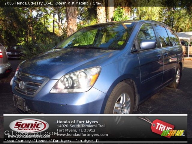 2005 Honda Odyssey EX-L in Ocean Mist Metallic