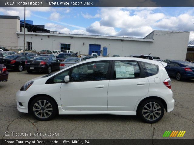 2013 Honda Fit Sport in Taffeta White