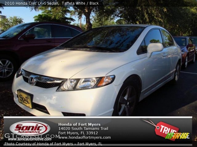 2010 Honda Civic LX-S Sedan in Taffeta White