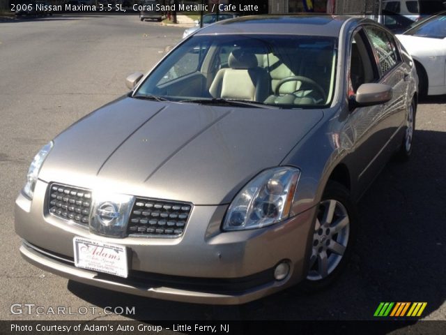 2006 Nissan Maxima 3.5 SL in Coral Sand Metallic