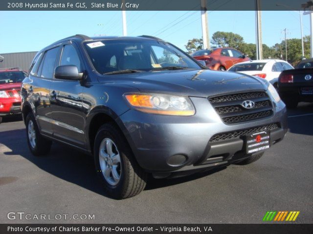 2008 Hyundai Santa Fe GLS in Slate Blue