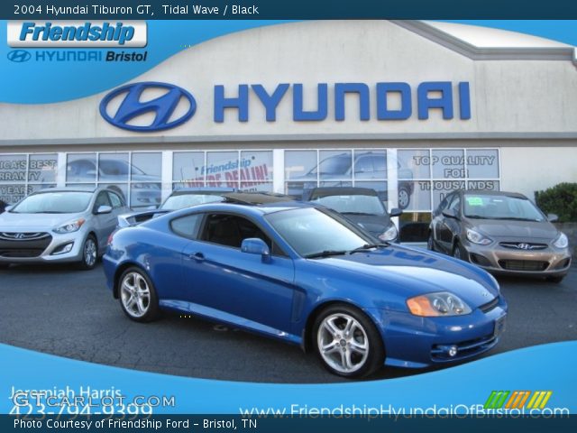 2004 Hyundai Tiburon GT in Tidal Wave