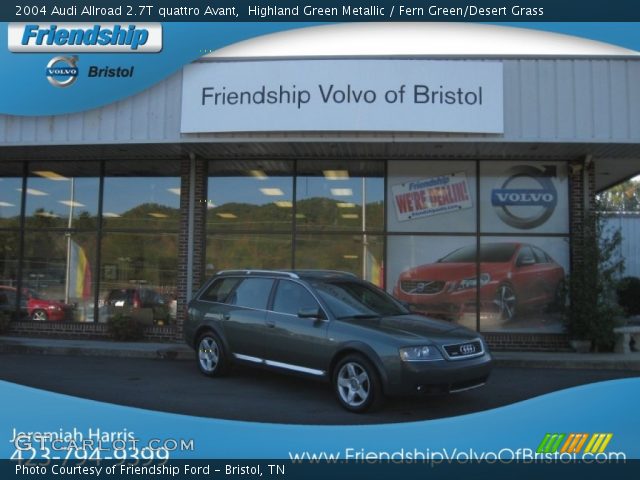 2004 Audi Allroad 2.7T quattro Avant in Highland Green Metallic