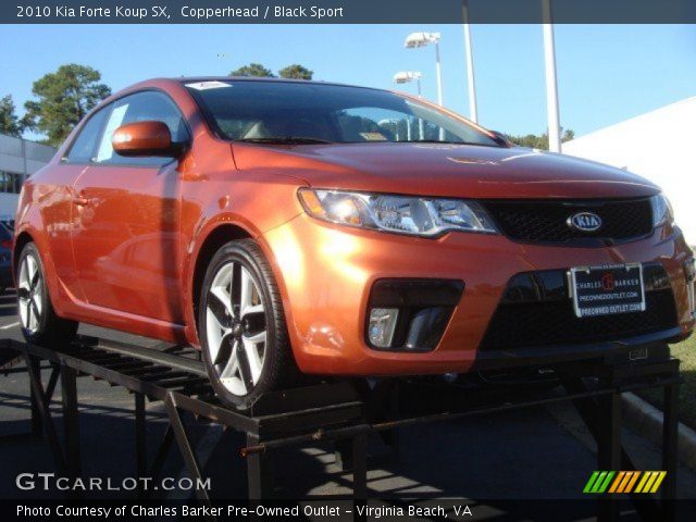 2010 Kia Forte Koup SX in Copperhead