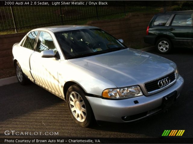 2000 Audi A4 2.8 Sedan in Light Silver Metallic