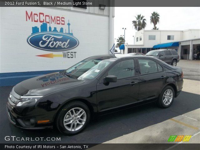 2012 Ford Fusion S in Black