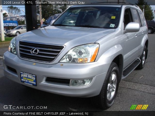 2008 Lexus GX 470 in Titanium Silver Metallic