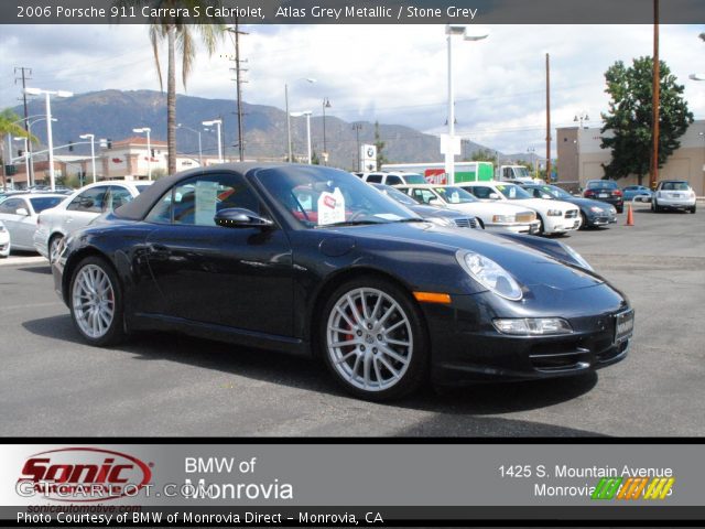 2006 Porsche 911 Carrera S Cabriolet in Atlas Grey Metallic