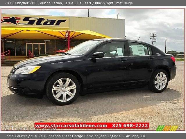 2013 Chrysler 200 Touring Sedan in True Blue Pearl