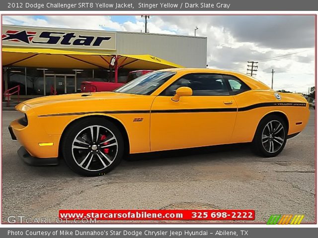 2012 Dodge Challenger SRT8 Yellow Jacket in Stinger Yellow
