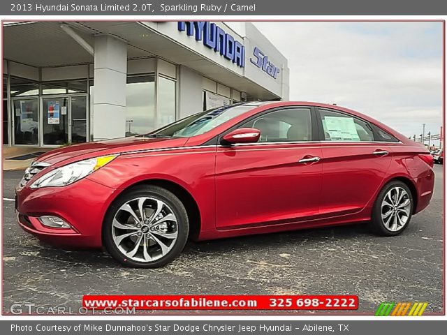 2013 Hyundai Sonata Limited 2.0T in Sparkling Ruby