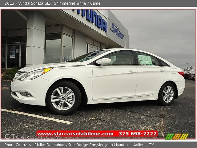 2013 Hyundai Sonata GLS in Shimmering White