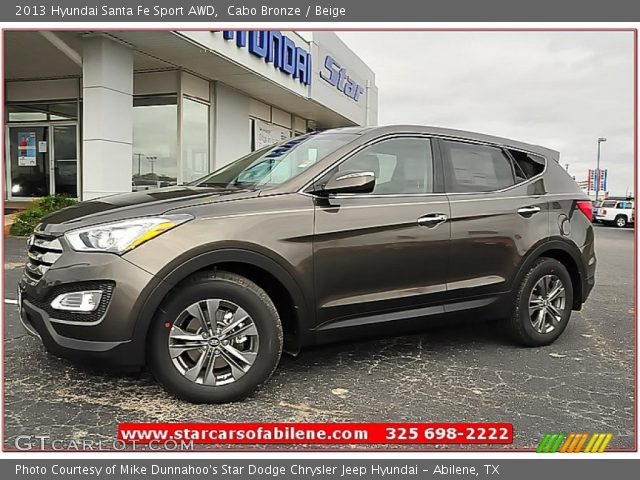 2013 Hyundai Santa Fe Sport AWD in Cabo Bronze