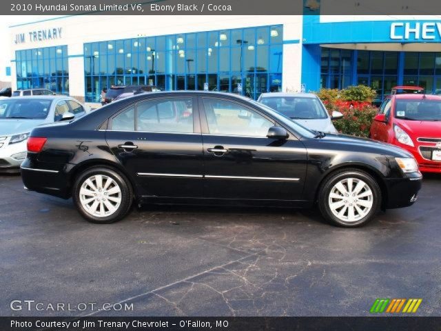 2010 Hyundai Sonata Limited V6 in Ebony Black