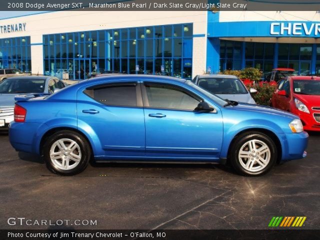 2008 Dodge Avenger SXT in Marathon Blue Pearl