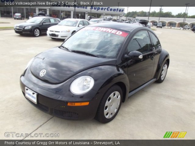 2010 Volkswagen New Beetle 2.5 Coupe in Black