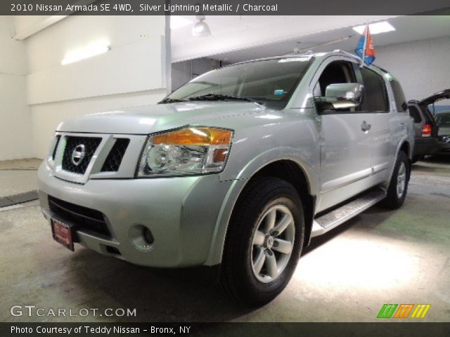2010 Nissan Armada SE 4WD in Silver Lightning Metallic