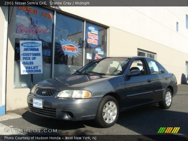2001 Nissan Sentra GXE in Granite Gray
