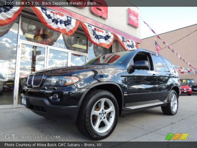 2005 BMW X5 3.0i in Black Sapphire Metallic