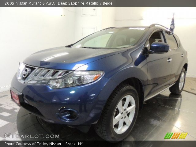 2009 Nissan Murano S AWD in Deep Sapphire Metallic