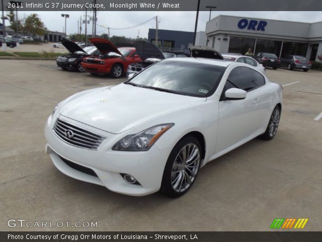 2011 Infiniti G 37 Journey Coupe in Moonlight White