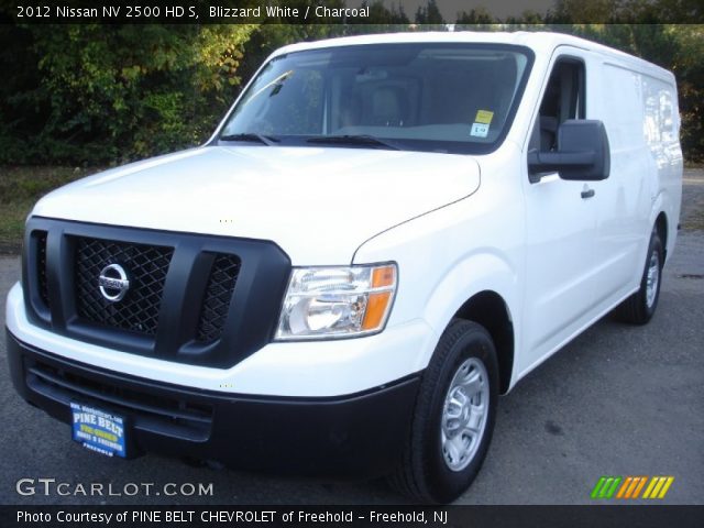 2012 Nissan NV 2500 HD S in Blizzard White