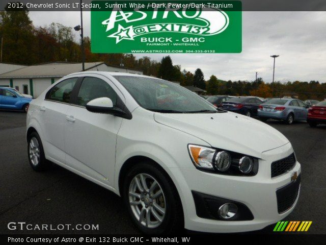 2012 Chevrolet Sonic LT Sedan in Summit White