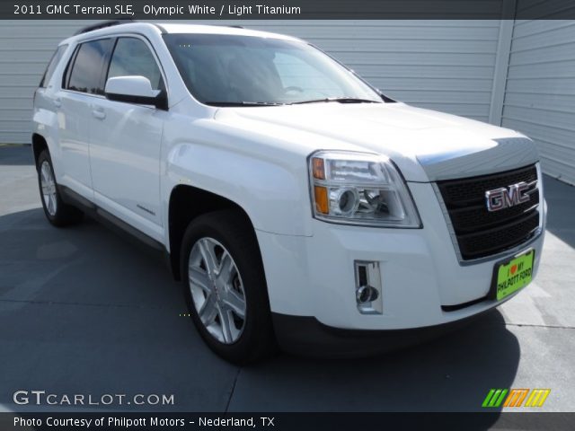 2011 GMC Terrain SLE in Olympic White