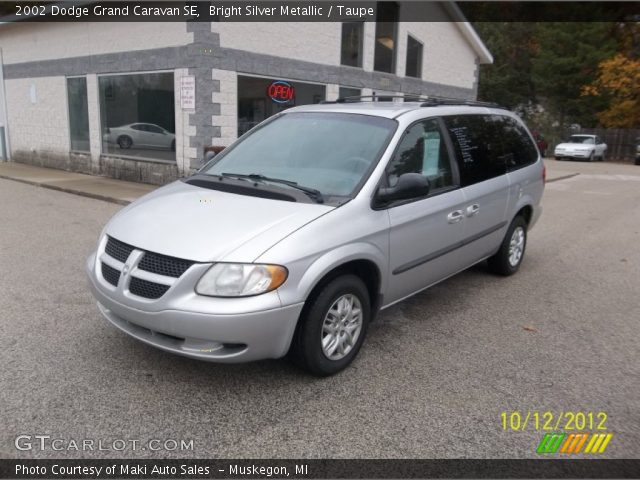 2002 Dodge Grand Caravan SE in Bright Silver Metallic