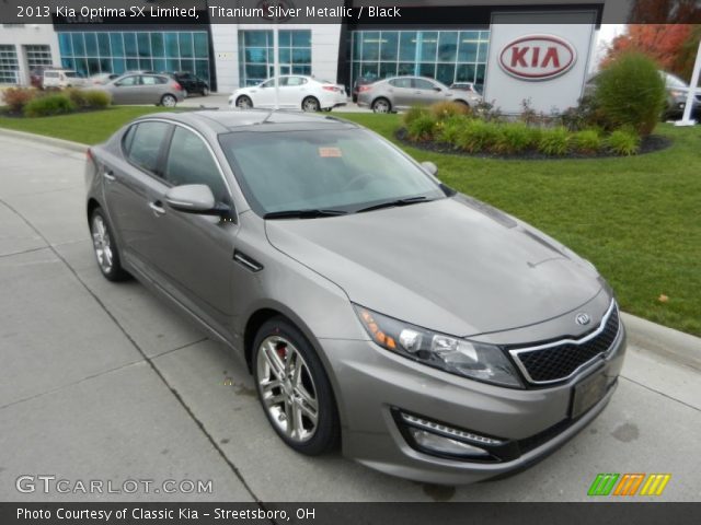 2013 Kia Optima SX Limited in Titanium Silver Metallic