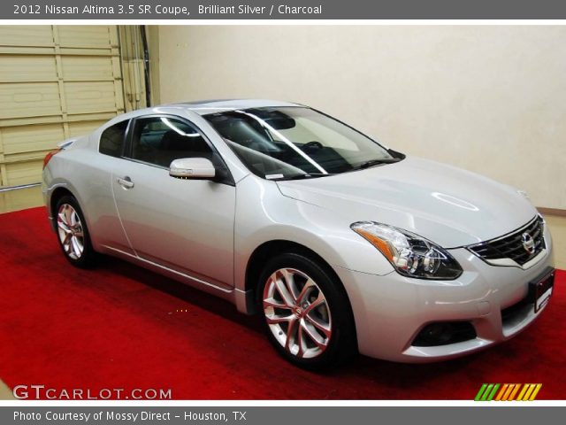 2012 Nissan altima coupe silver #2