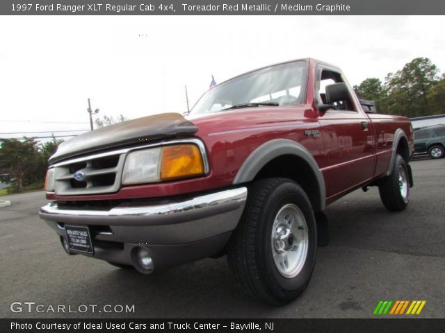 1997 Ford Ranger XLT Regular Cab 4x4 in Toreador Red Metallic