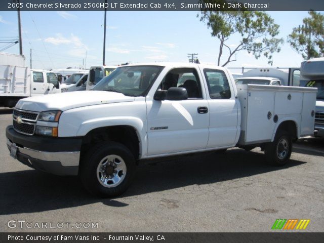 2005 Chevrolet Silverado 2500HD LT Extended Cab 4x4 in Summit White