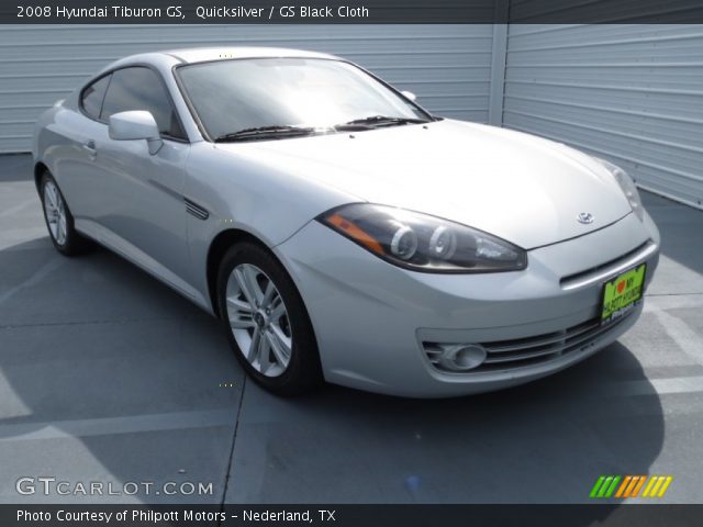 2008 Hyundai Tiburon GS in Quicksilver