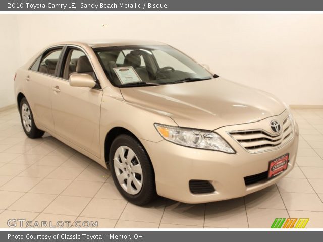 2010 Toyota Camry LE in Sandy Beach Metallic