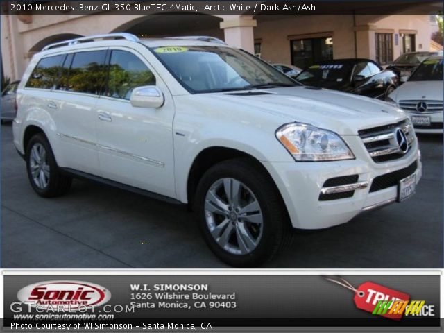 2010 Mercedes-Benz GL 350 BlueTEC 4Matic in Arctic White