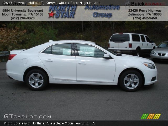 2013 Chevrolet Malibu LT in Summit White