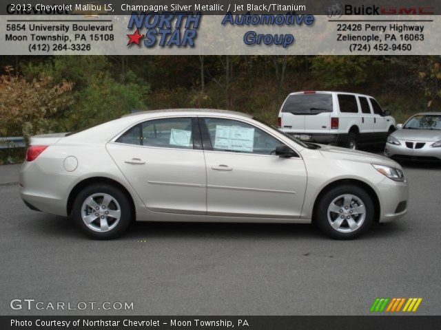 2013 Chevrolet Malibu LS in Champagne Silver Metallic