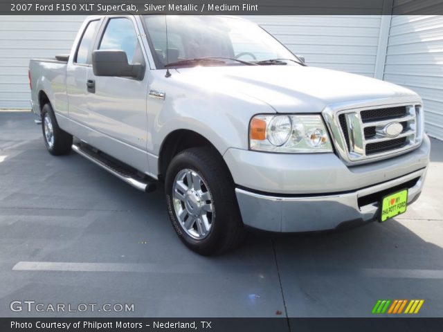 2007 Ford F150 XLT SuperCab in Silver Metallic